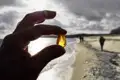 Mit etwas Glück finden wir bei einem Spaziergang an der Ostsee Bernstein auf unserer Reise durch das Baltikum.