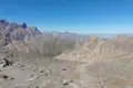 Ausblick auf die Berglandschaft der Reise.
