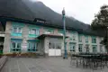 Unterkunft der Reise in den Bergen.