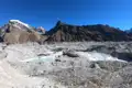 Gletscher und Berge