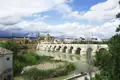 Römerbrücke und Mezquita-Kathedrale in Córdoba, Spanien.