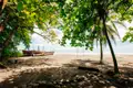 Traditionelles Boot am Strand