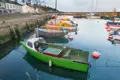 Boote im Hafen.