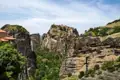 Ein Kloster auf einem der charakteristischen Felstürme von Meteora.