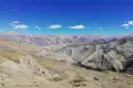 Ausblick auf die Berglandschaft.
