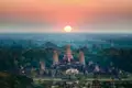 Angkor Wat bei Sonnenaufgang.