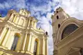 Die historische Kirche St. Johannes in Vilnius.