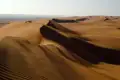 Ausgedehnte Sanddünenlandschaft.