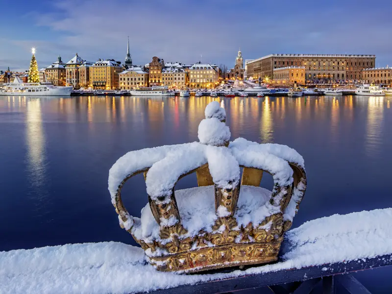 Gemeinsam feiern wir die Jahreswende im winterlichen Stockholm.