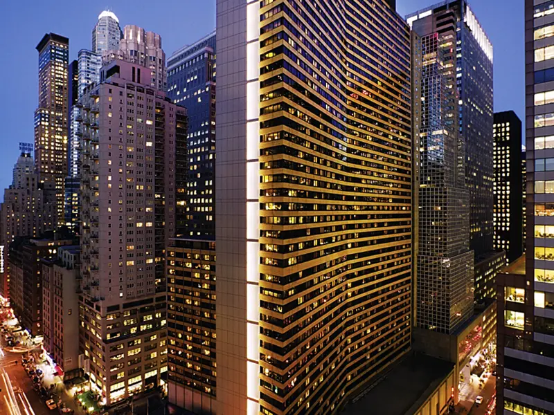 Unser zentrales gelegenes Hotel, das Sheraton New York Times Square Hotel im Zentrum von Manhattan