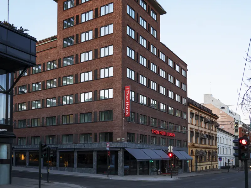 Die Basis unserer fünftägigen Städtereise nach Oslo ist das charmante und zentral gelegene Hotel Thon Europa.