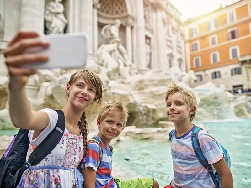 Ein Highlight, das wir auf unserer family-Reise nach Rom unbedingt sehen wollen: den Trevibrunnen!