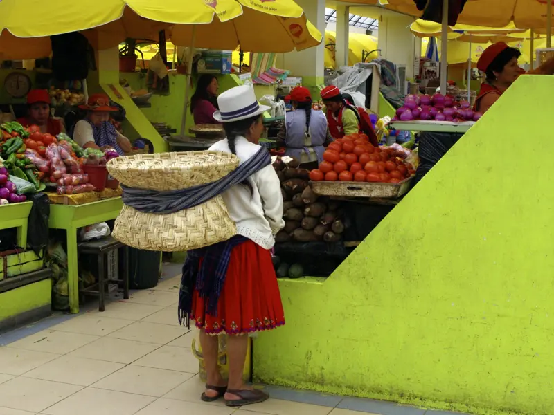 Auf unserer smart & small-Reise durch Ecuador in kleiner Gruppe lernen Sie die Kultur des Landes auf authentische Weise kennen.