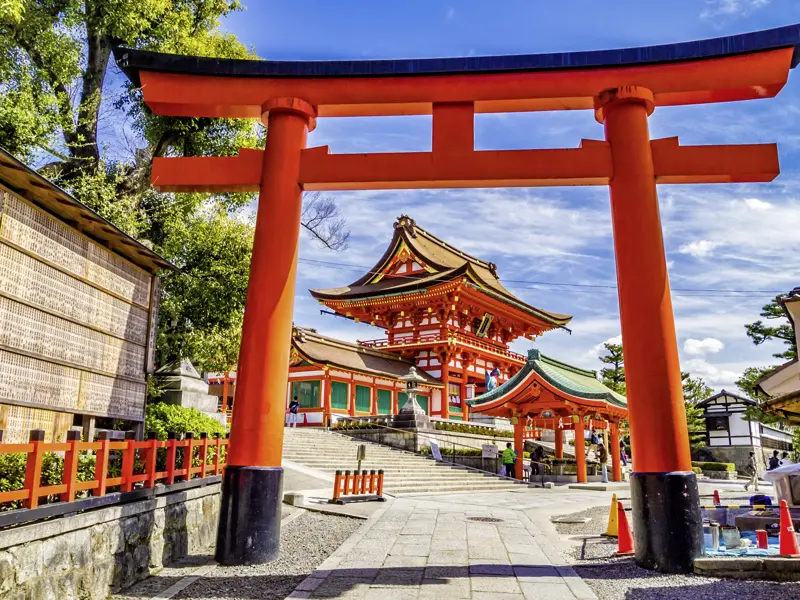 Die Tempel von Kyoto sind ein Höhepunkt dieser Studienreise durch Japan und strahlen Harmonie und Ruhe aus.
