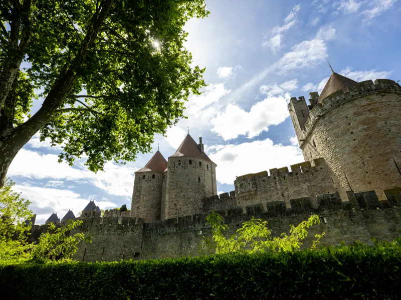 Eine Station unserer Studiosus-Reise nach Südfrankreich: die mittelalterliche Festungsstadt Carcassonne