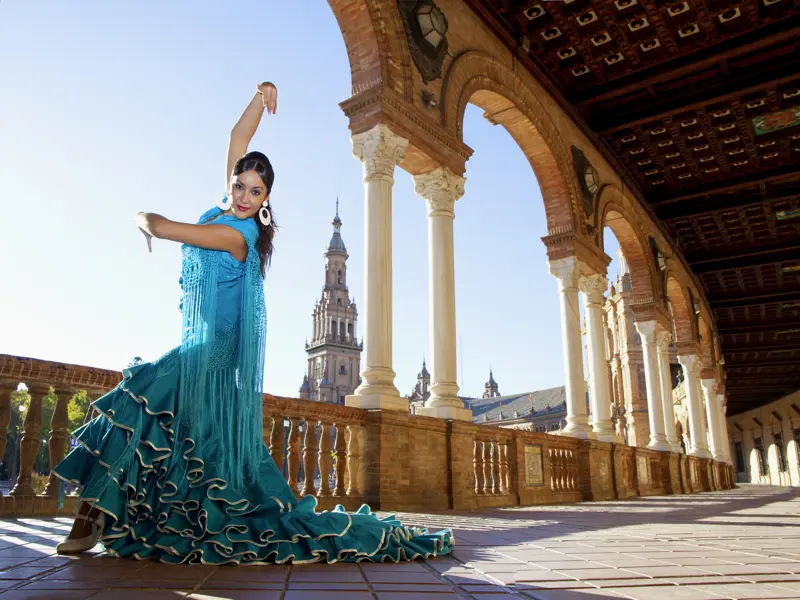 Lust auf Flamenco? Dann kommen Sie mit auf unsere Studienreise Andalusien - Morgenland und Abendland und erleben Sie die Seele des Flamencos.