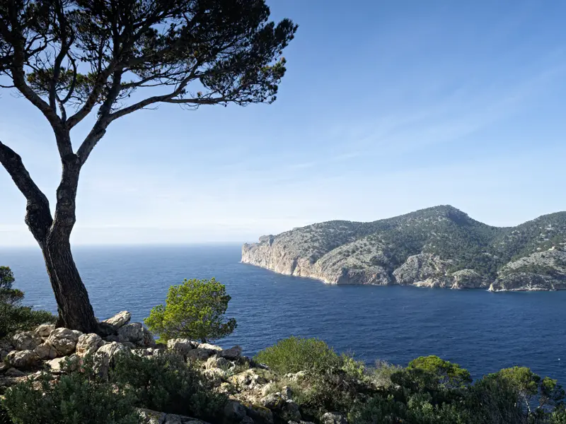 Auf den Wanderungen unserer Studienreise nach Mallorca entdecken wir die schönsten Landschaften der beliebten Ferieninsel. Einige bieten auch die spektakuläre Aussichten auf die Küste und das Mittelmeer.