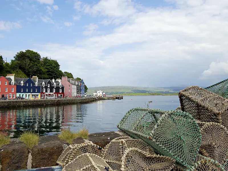 Auf unserer umfassenden Studienreise durch Schottland machen wir auch in Tobermory Station, dem Hauptort der Isle of Mull auf den Inneren Hebriden.