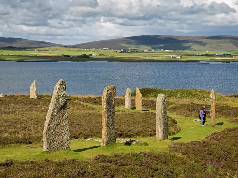 Auf unserer Studienreise nach Schottland besuchen wir die Orkney-Inseln mit dem geheimnisvollen Ring of Brodgar.
