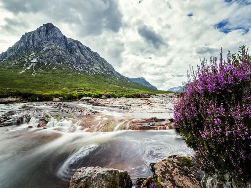 Ein Highlight der zwölfttägigen Studiosus-Wanderreise nach Schottland: der Aufenthalt in den schottischen Highlands. Gemeinsam erkunden wir die atemberaubende Natur.