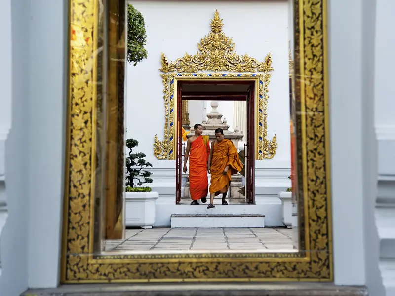 Auf unserer Thailandreise für Singles und Alleinreisende besuchen wir natürlich auch den Tempel Wat Pho in Bangkok.