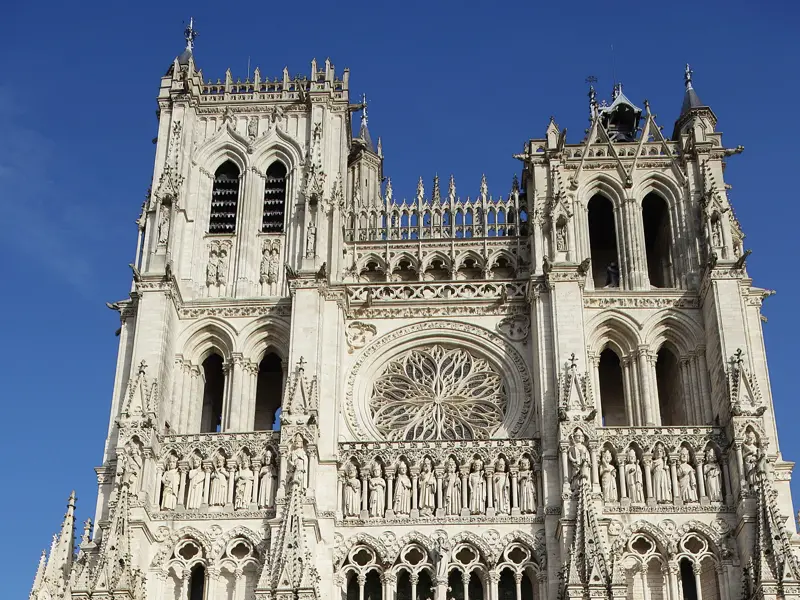 Ein gotisches Kunstwerk: die Kathedrale von Amiens.