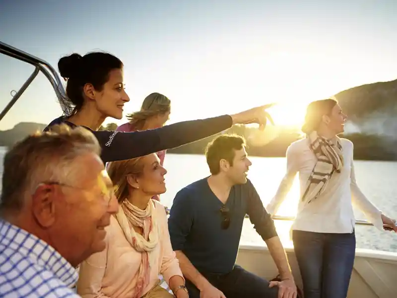 Wir sind bestens betreut bei der Kleingruppenreise auf die Äolischen Inseln durch Studiosus Reiseleiter mit umfangreichem Wissen über Geschichte, Natur, Land und Leute.