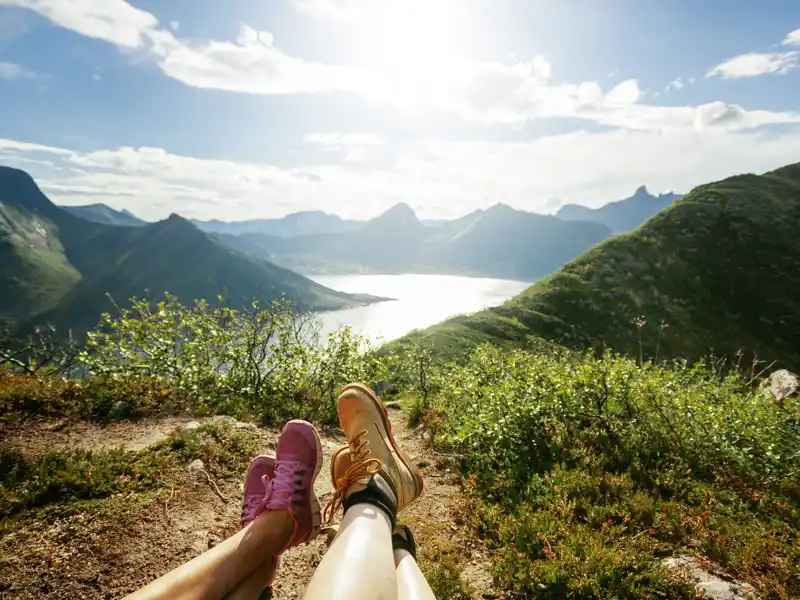 Wunderschöne Landschaftspanoramen sind uns bei dieser Rundreise in kleiner Gruppe durchs Fjordland und auf das Fjell gewiss.