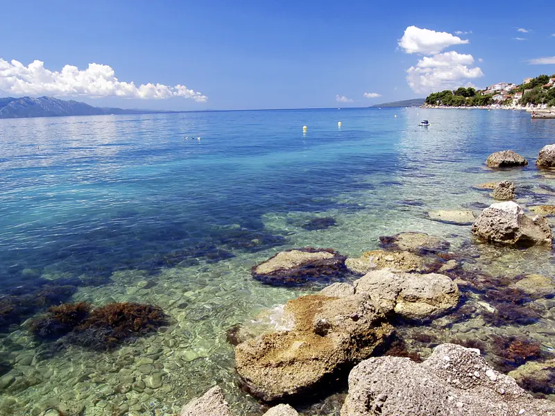 Wir genießen Sonne und Meer auf unserer Studiosus-Rundreise durch Kroatien.