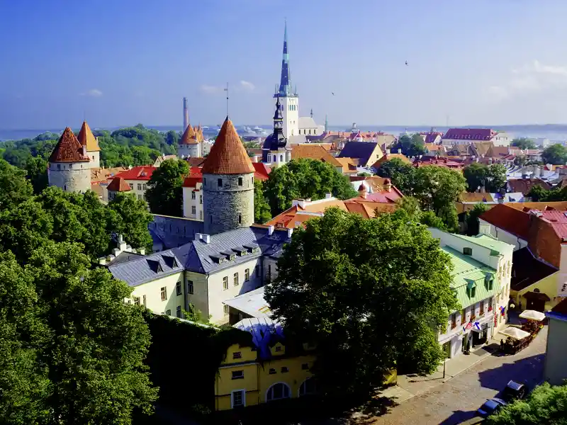 Auf unserer smart&small-Rundreise durch Estland übernachten wir zwei Nächte in Tallinn und entdecken die Stadt mit unserer kleinen Reisegruppe.