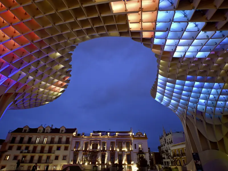 Ein Station unserer Silvesterreise mit Studiosus nach Andalusien ist natürlich Sevilla.