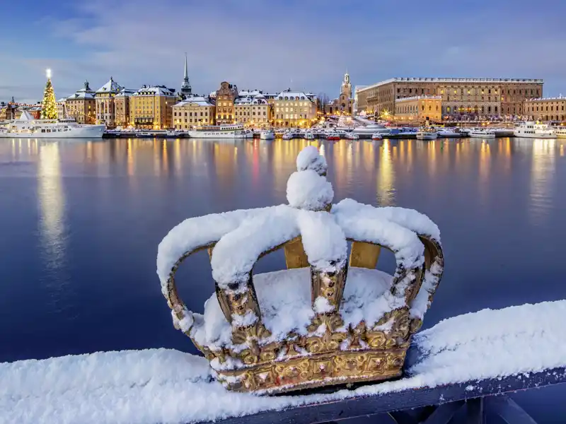 Gemeinsam feiern wir auf unserer Silvesterreise für Singles und Alleinreisende die Jahreswende im winterlichen Stockholm.