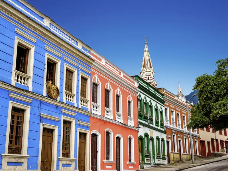 Auf unserer Studienreise durch Kolumbien besuchen wir die koloniale Altstadt der Hauptstadt Bogotá.