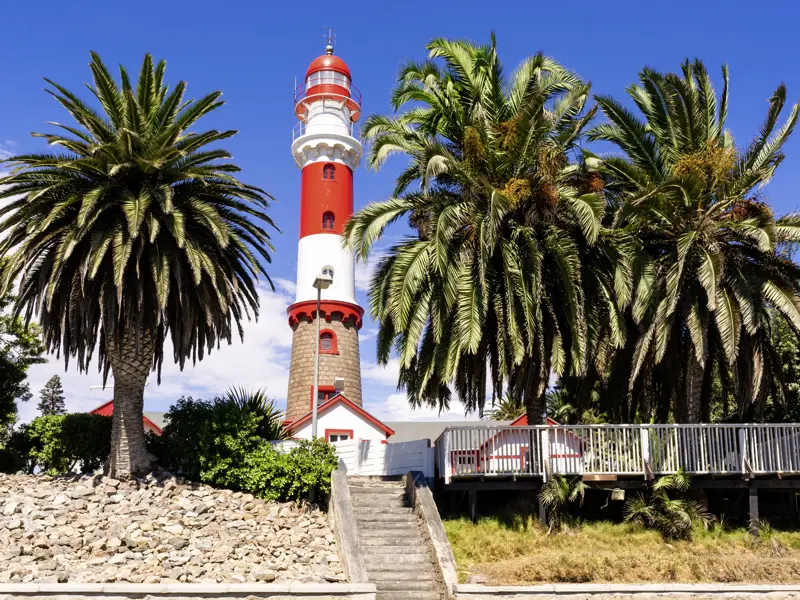 EIn ausführlicher Aufenthalt in Swakopmund gehört zum Programm der Studiosus-Reise durch Namibia.