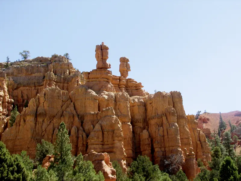 Auf unserer 17-tägigen Studienreise durch den Westen der USA besuchen wir im Bundesstaat Utah den Byrce Canyon.