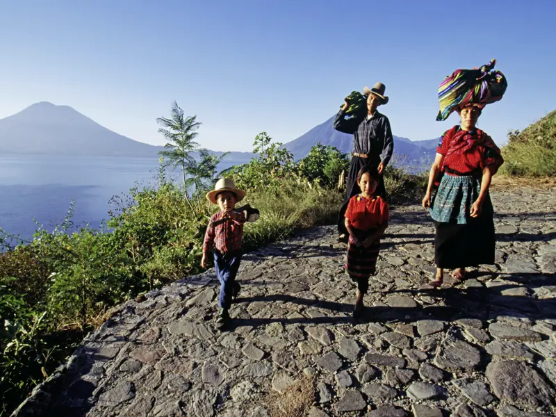 Auf unserer Studienreise durch Guatemala gewinnen wir durch den Kontakt mit Einheimischen ein lebendiges Bild von Land und Leuten.