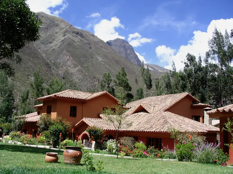 Auf unserer Reise durch Peru übernachten wir im Hotel Pakaritampu in Ollantaytambo im Heiligen Tal
