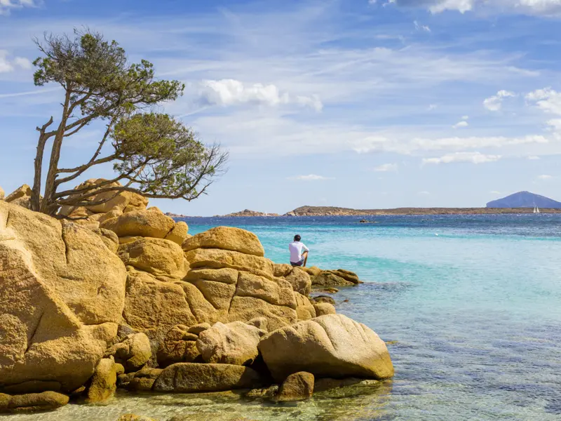 Auf unserer Studienreise nach Sardinien ist das Meer natürlich auch ein Thema - und farblich einfach unvergleichlich.