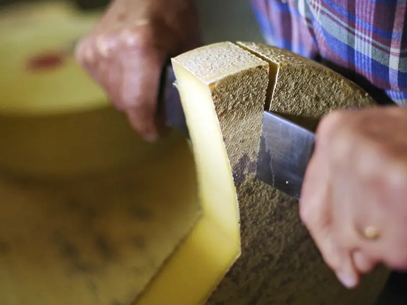 Berge und Bahnen stehen zwar im Mittelpunkt unserer Studienreise durch die Schweiz - doch auch am Schweizer Käse kommen wir nicht vorbei: Spätestens beim Fondue wollen wir davon probieren!