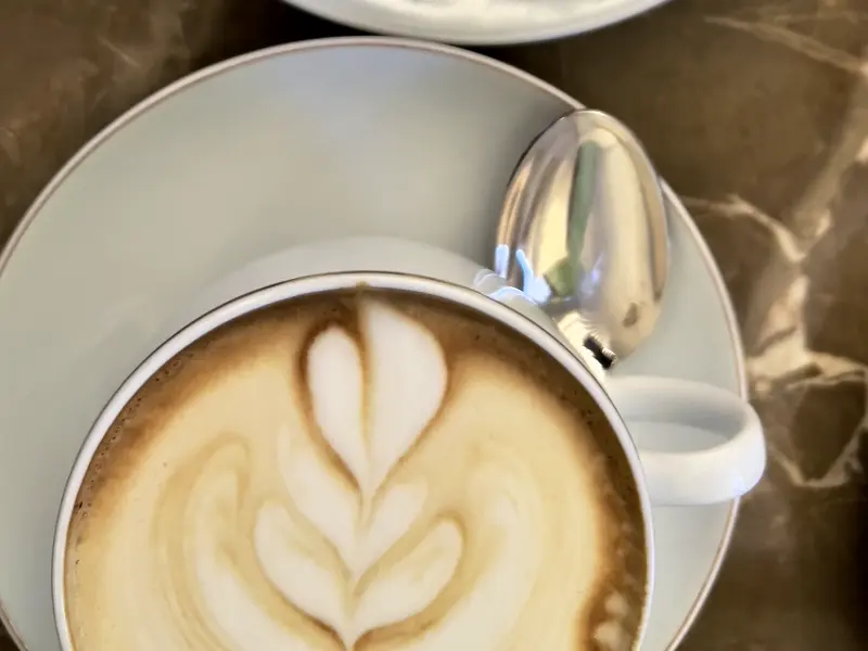 Nehmen Sie sich auf unserer Studienreise mit Muße ins Tessin und zum Lago Maggiore Zeit für die kleinen Freuden des Urlaubsalltags - wie zum Beispiel eine schöne Tasse Cappuccino.