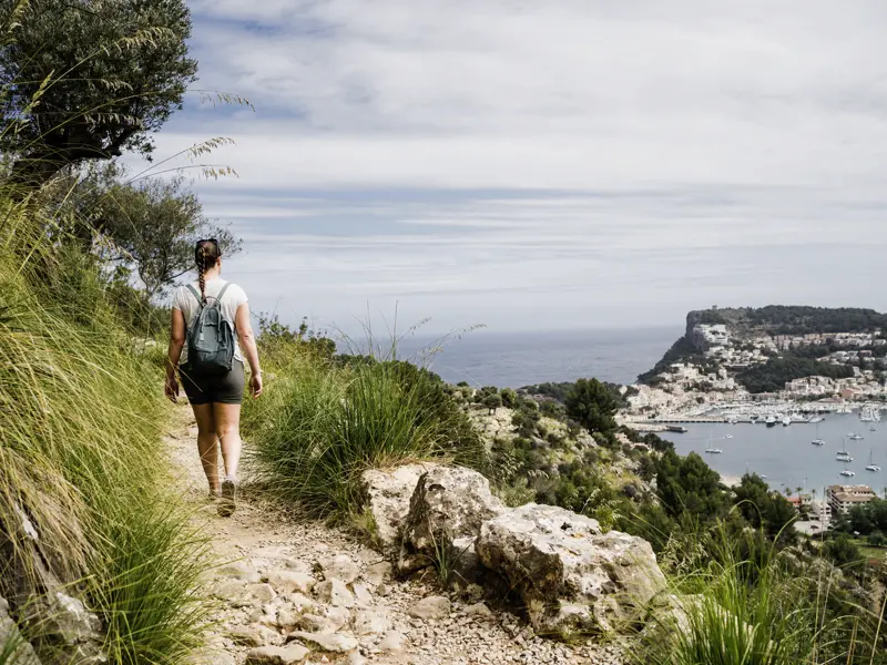 Bei unseren erholsamen Wanderungen während unserer achttägigen Studienreise auf Mallorca genießen wir die landschaftlichen Schönheiten der Insel.