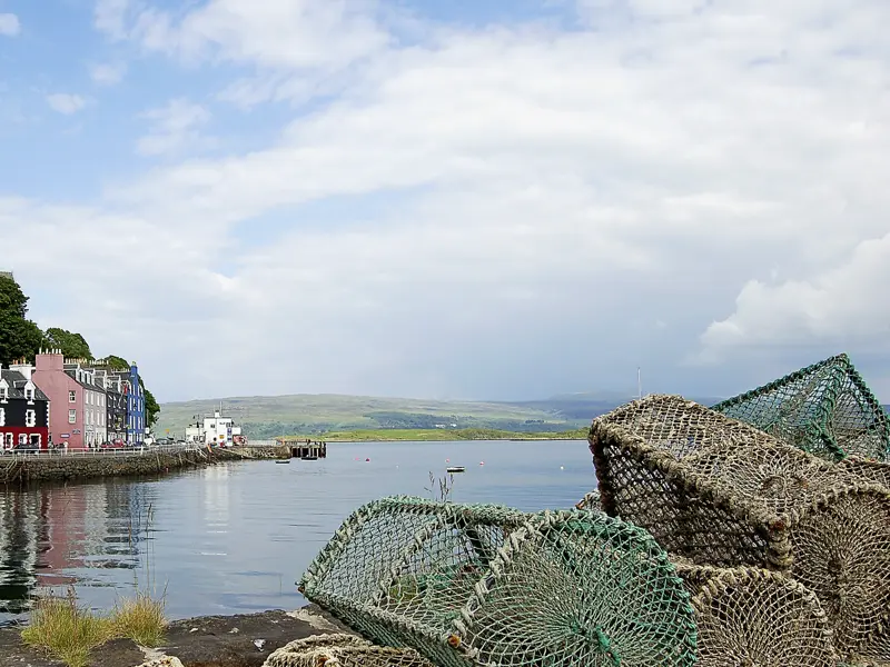 Auf unserer achttägigen Studienreise Schottland - im Überblick machen wir auch in Tobermory Station, dem Hauptort der Isle of Mull auf den Inneren Hebriden.