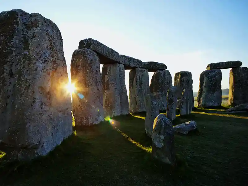 Wir besuchen auf unserer Rundreise durch Südengland natürlich auch einer der Hauptsehenswürdigkeiten: Stonehenge.