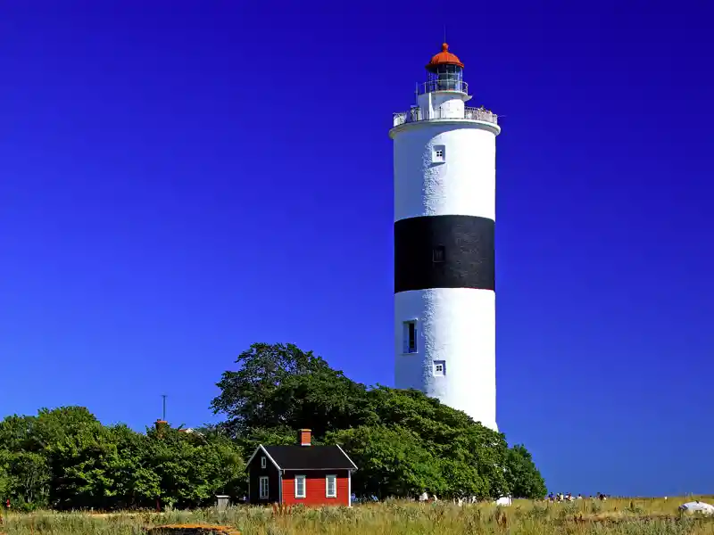 Gemeinsam besuchen wir auf der Ostseeinsel Öland den Leuchtturm Laange Jan.