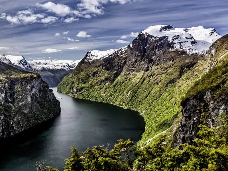 Ein Höhepunkt der Wander-Studienreise durch Norwegen: unser Besuch am Geirangerfjord.