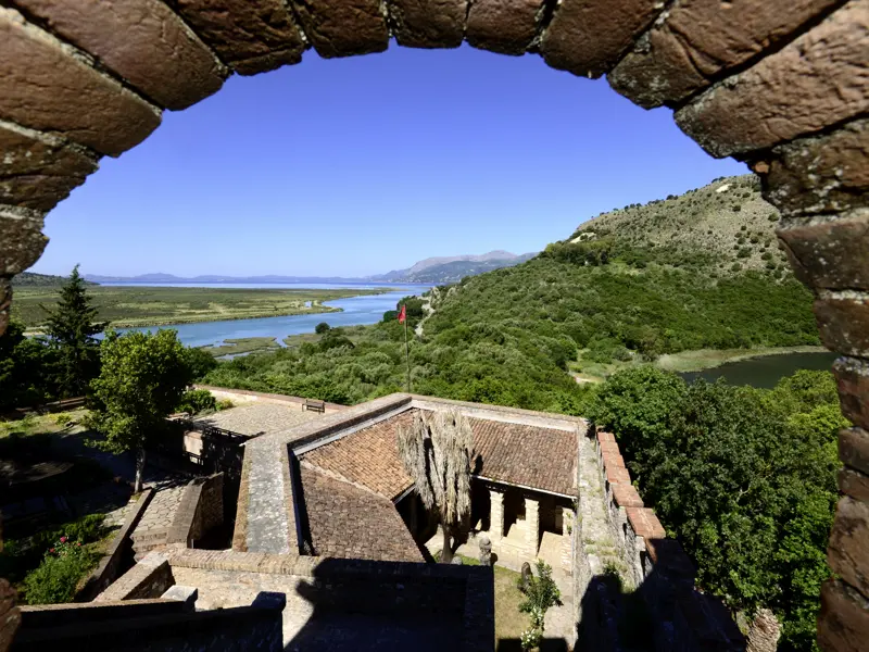 Der Nationalpark Butrint gehört zum Welterbe der UNESCO und ist natürlich Programmpunkt auf unserer zehntägigen Studienreise durch Albanien und Nordmazedonien.