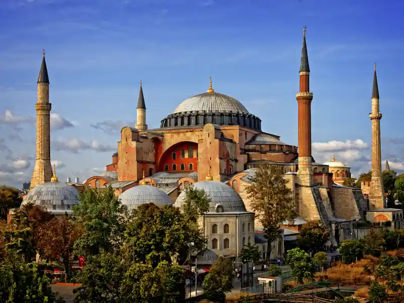 Das Wahrzeichen von Istanbul und eines der Highlights unserer Studiosus-Reise: die Hagia Sophia