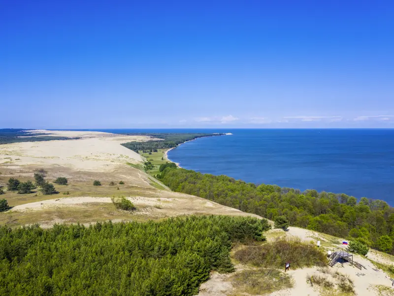 Einmal tief durchatmen auf der Kurischen Nehrung (UNESCO-Welterbe). Unsere Studienreise durch das Baltikum führt auch zu diesem paradiesischen Kleinod.