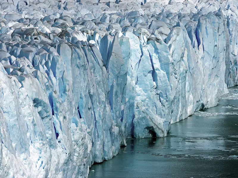 Blaues Gletschereis