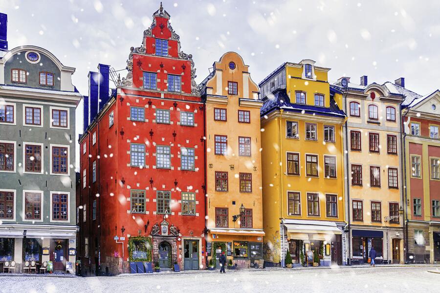 Schweden Silvester in Stockholm 